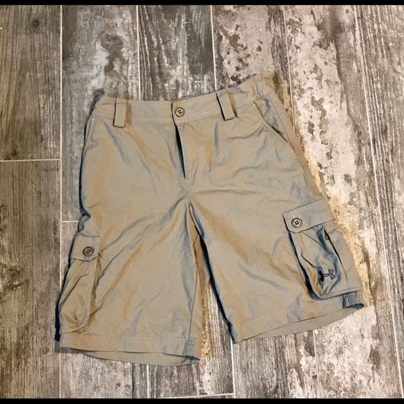 under armour cargo golf shorts